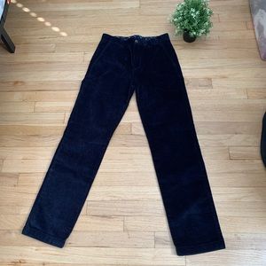Brooks Brothers girls navy corduroy pants size 16